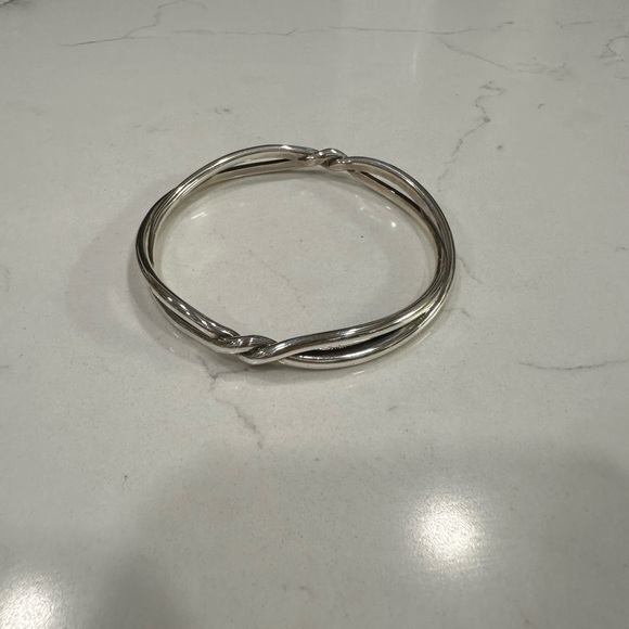 Brighton Silver Bangle Bracelet - Picture 4 of 6